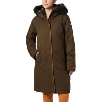 Columbia Ženske Jakne - Hillsdale Parka Maslinasto Zelene | QZST-67503